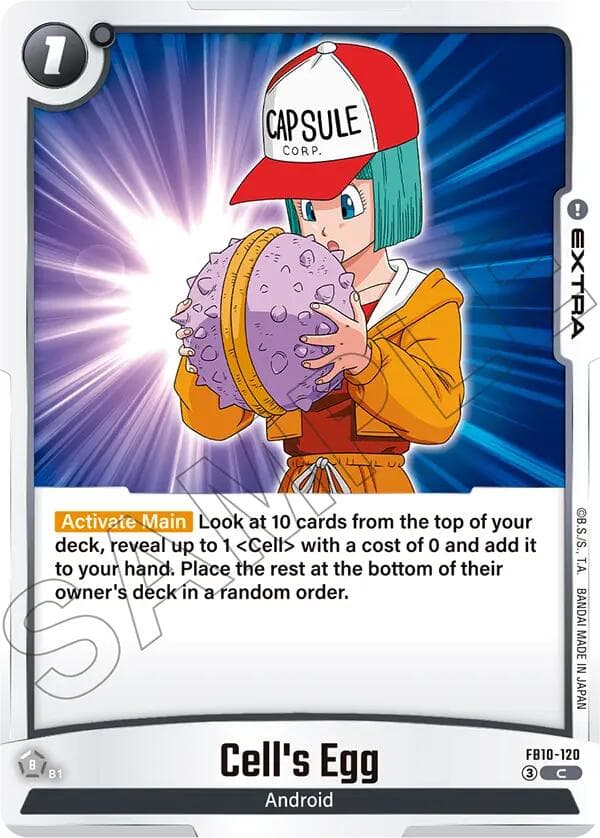 Cell's Egg — Cross Force card