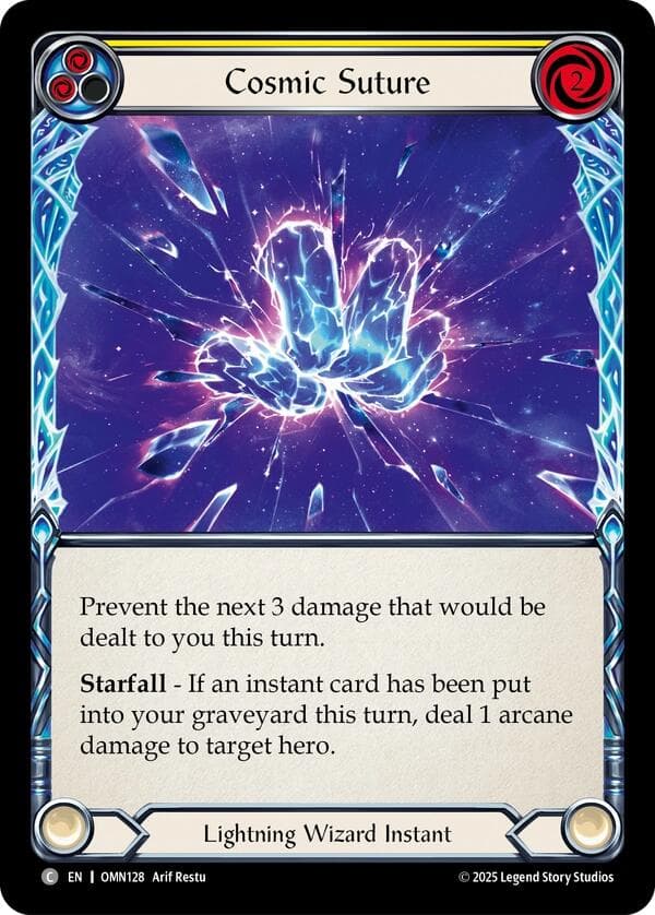 Cosmic Suture (Yellow) — Omens of the Third Age card