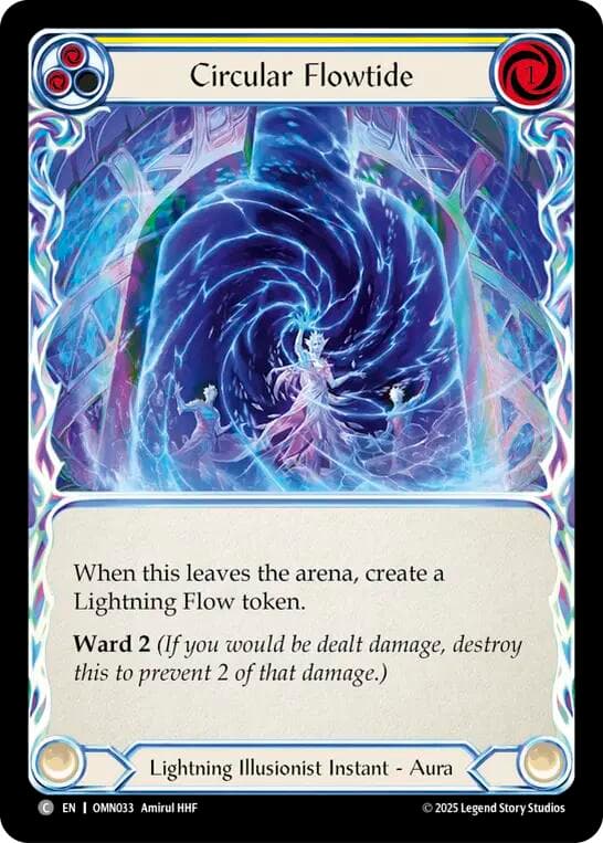 Circular Flowtide — Omens of the Third Age card
