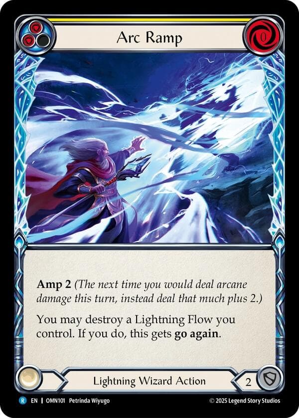 Arc Ramp (Yellow) — Omens of the Third Age card