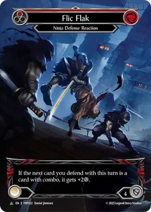 Flic Flak (Red) (Marvel) - TNP022 — Flesh and Blood: Promo Cards card