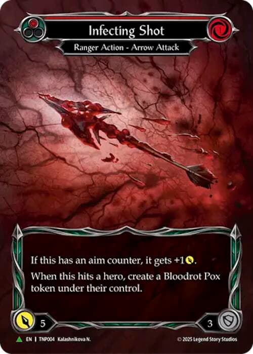 Infecting Shot (Red) (Marvel) - TNP004 — Flesh and Blood: Promo Cards card