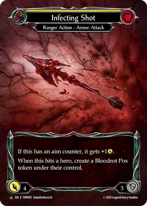 Infecting Shot (Yellow) (Marvel) - TNP005 — Flesh and Blood: Promo Cards card