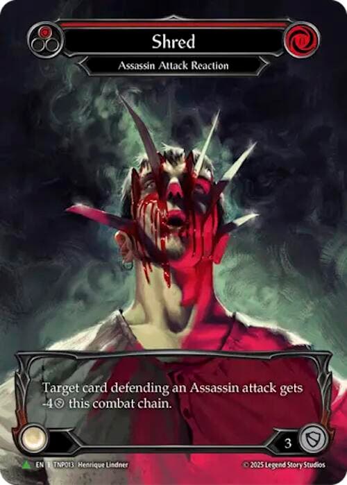 Shred (Red) (Marvel) - TNP013 — Flesh and Blood: Promo Cards card