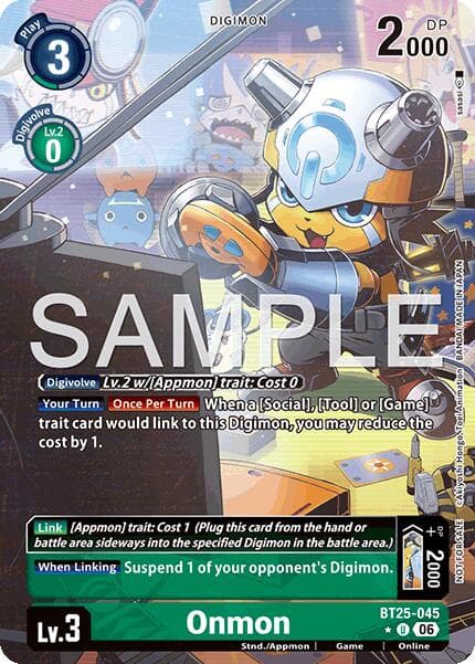 Onmon (Full Art) — Dual Revolution card