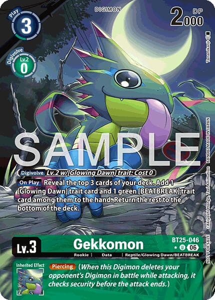 Gekkomon (Full Art) — Dual Revolution card