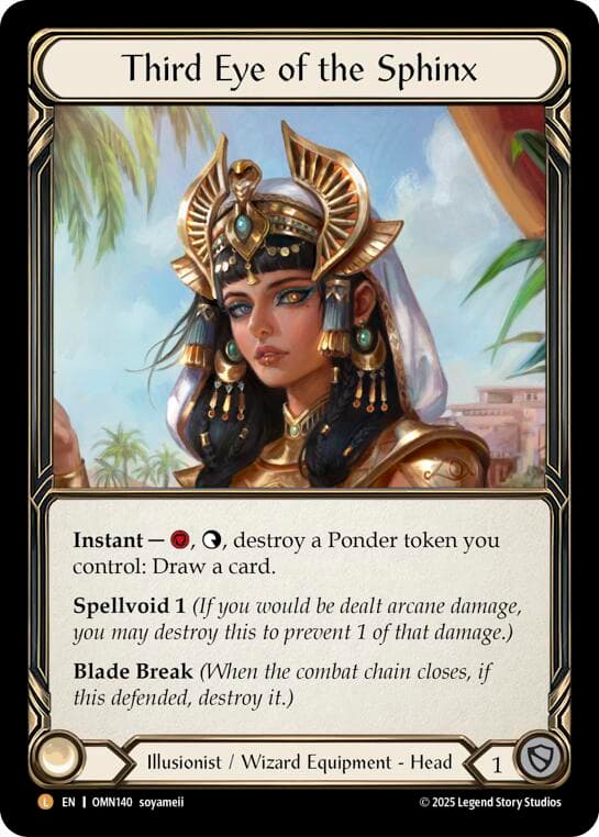 Third Eye of the Sphinx — Omens of the Third Age card