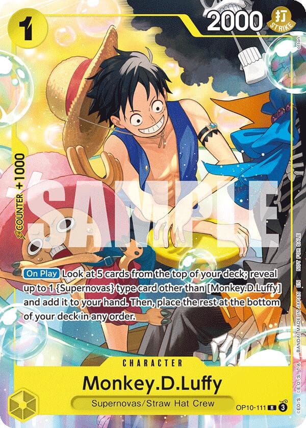 Monkey.D.Luffy (Welcome Pack 2026 Vol.1) — One Piece Promotion Cards card