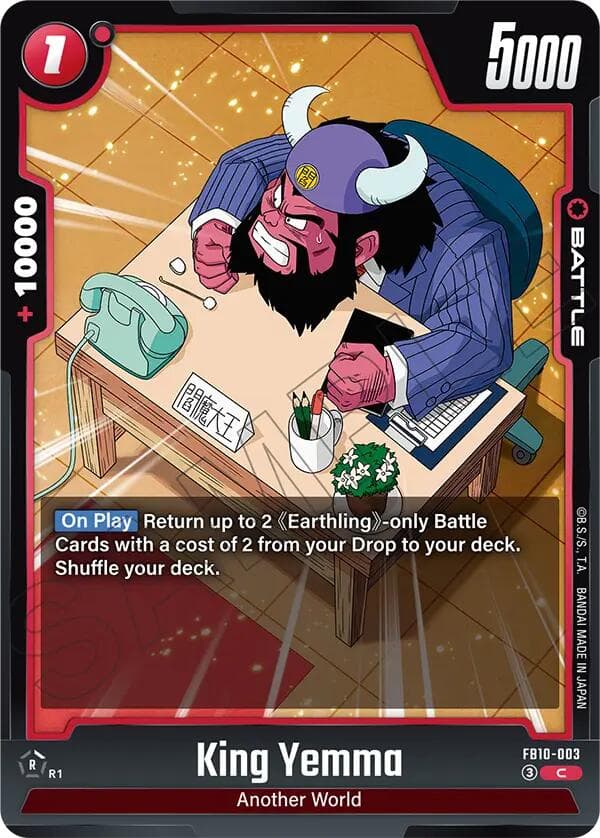 King Yemma — Cross Force card