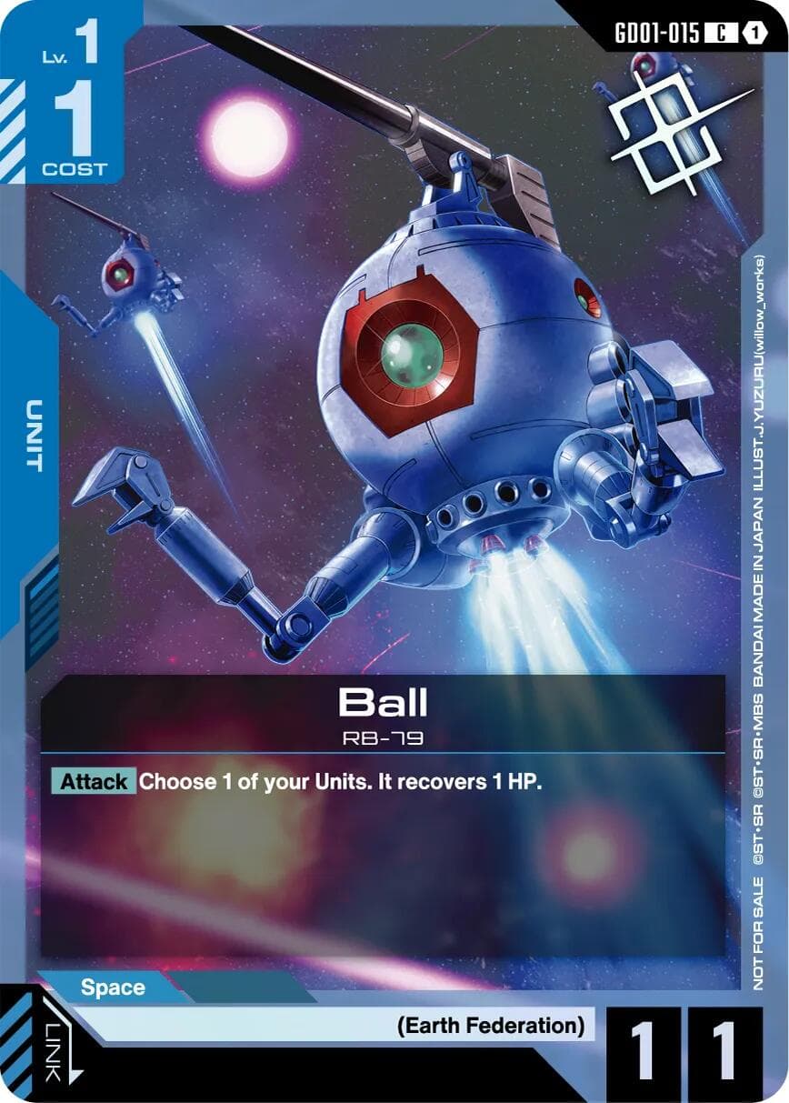 Ball (Judge Pack 02) — Gundam Promotional Cards card