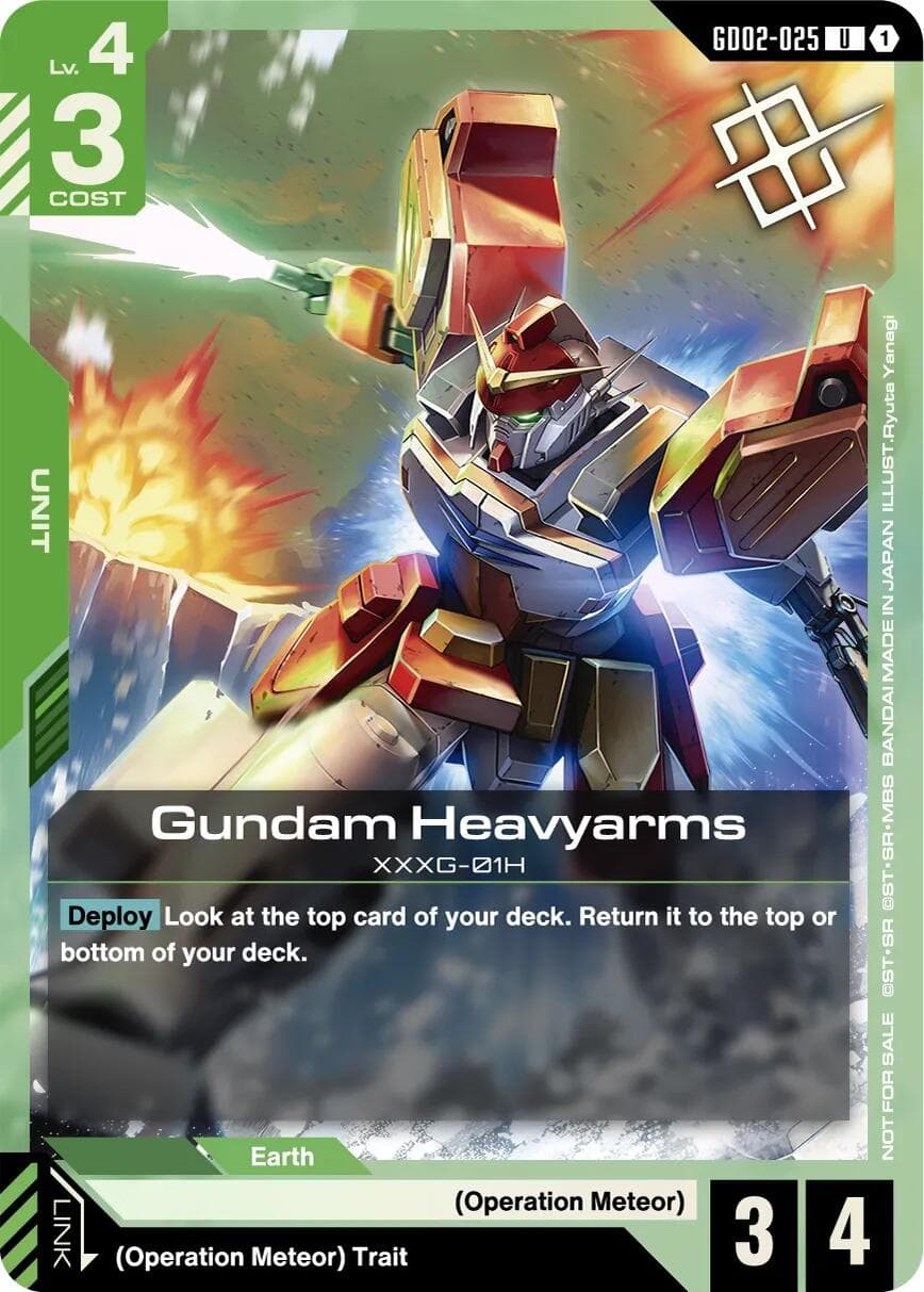 Gundam Heavyarms (Judge Pack 02) — Gundam Promotional Cards card