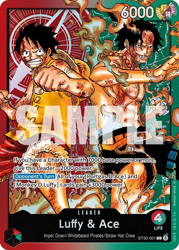 Luffy & Ace — Starter Deck EX: Luffy & Ace card