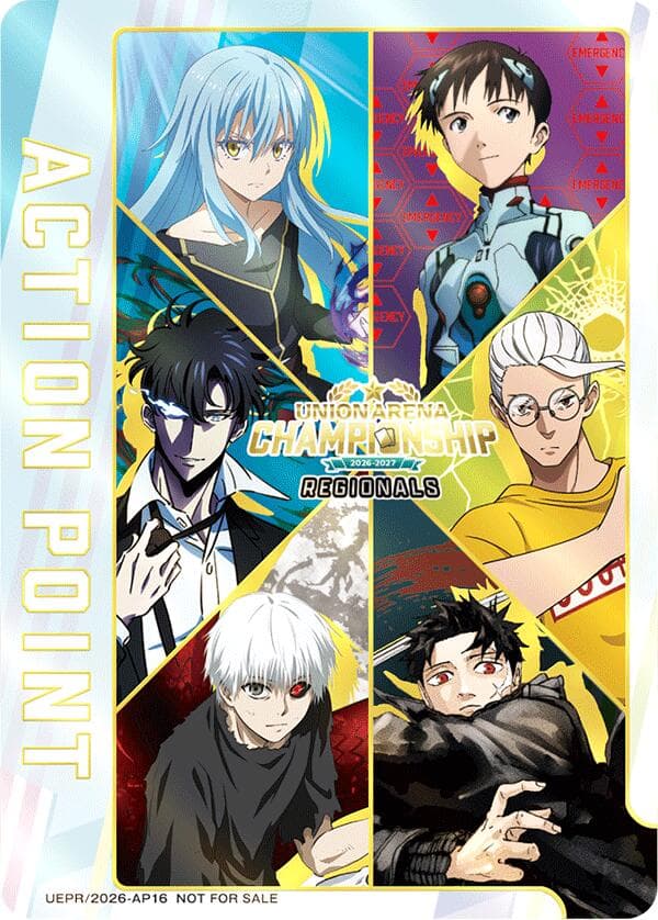 Action Point Card (AP16) (Regionals 26-27) — Union Arena Promotion Cards card