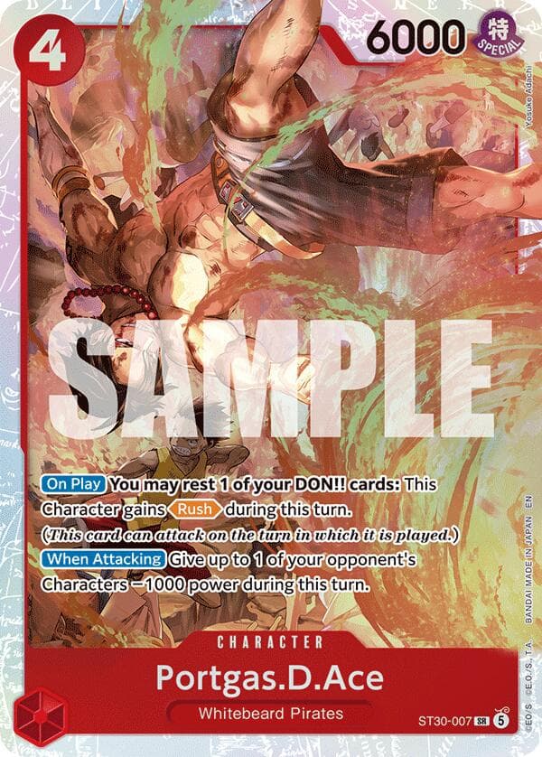 Portgas.D.Ace (007) — Starter Deck EX: Luffy & Ace card
