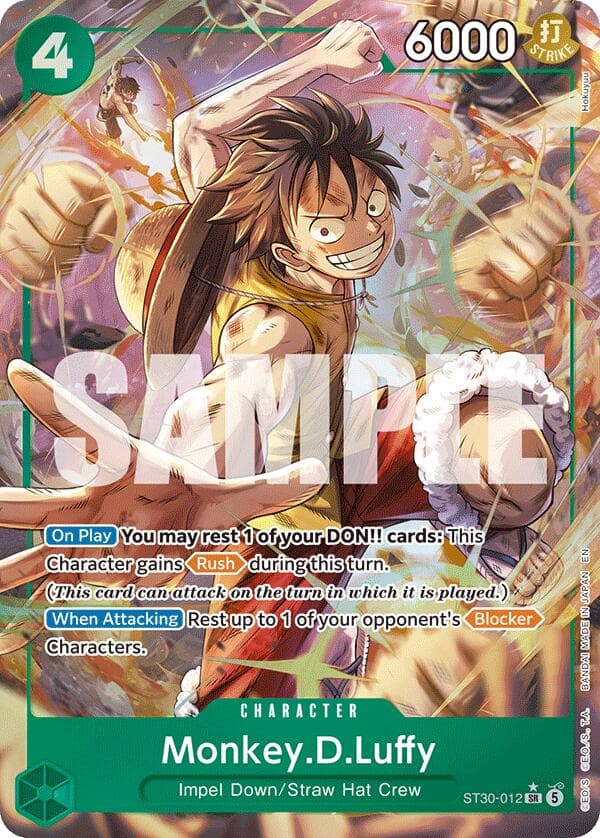 Monkey.D.Luffy (Parallel) — Starter Deck EX: Luffy & Ace card