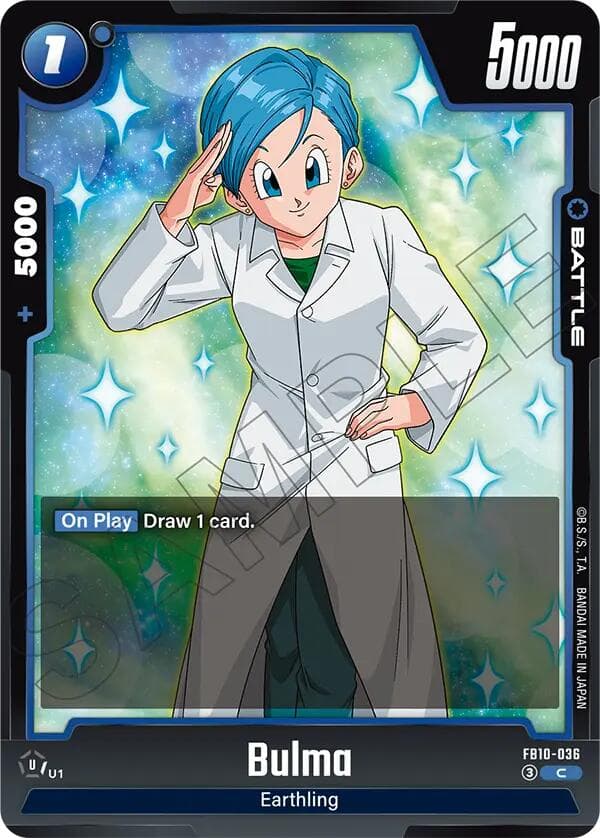 Bulma — Cross Force card