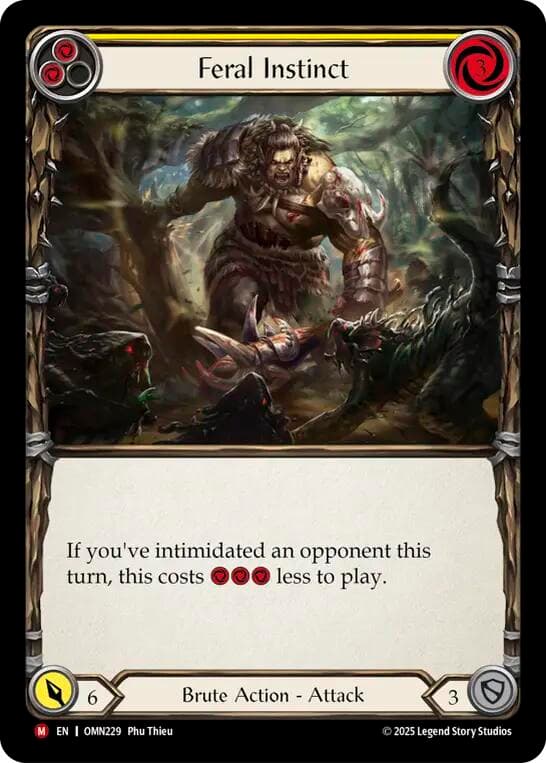 Feral Instinct — Omens of the Third Age card