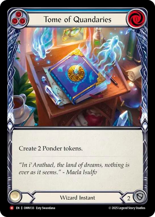 Tome of Quandaries — Omens of the Third Age card