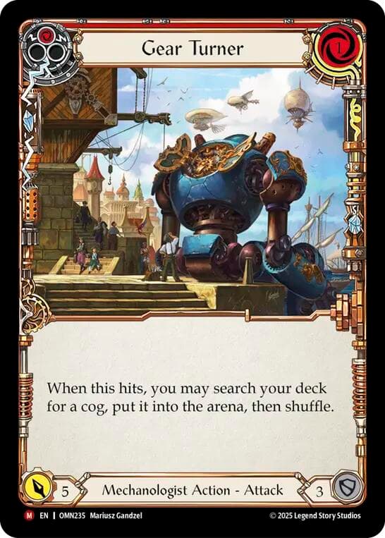 Gear Turner — Omens of the Third Age card