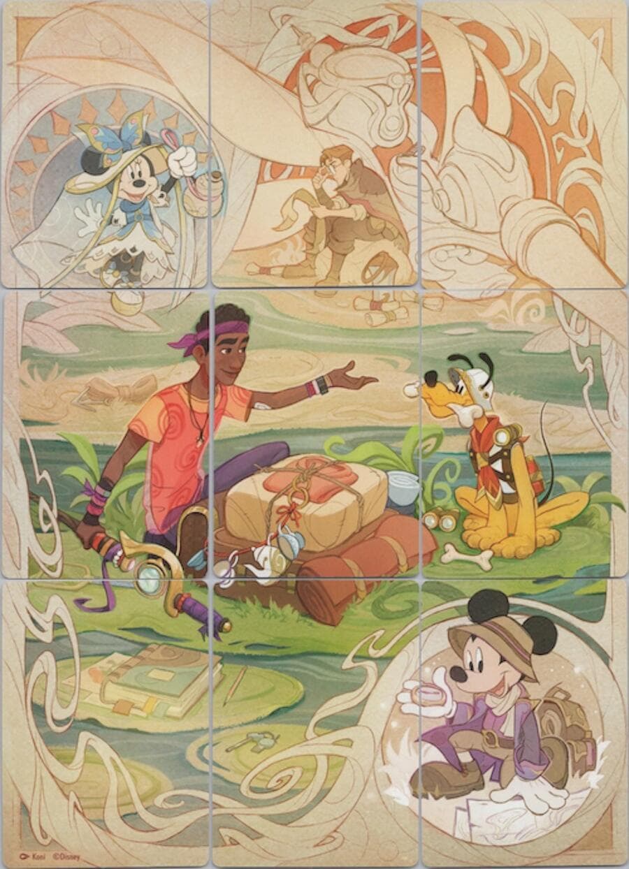 Wilds Unkown Puzzle Insert (Set of 9) — Wilds Unknown card