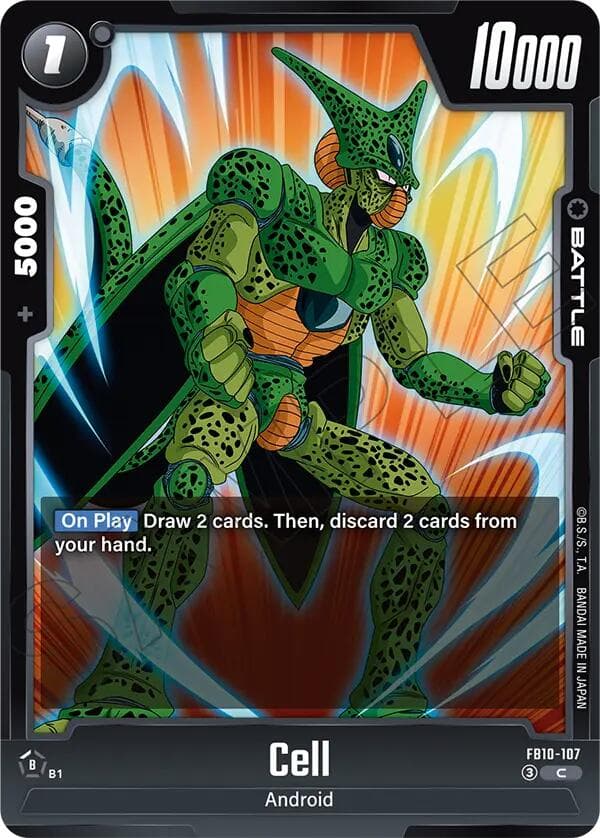 Cell - FB10-107 — Cross Force card