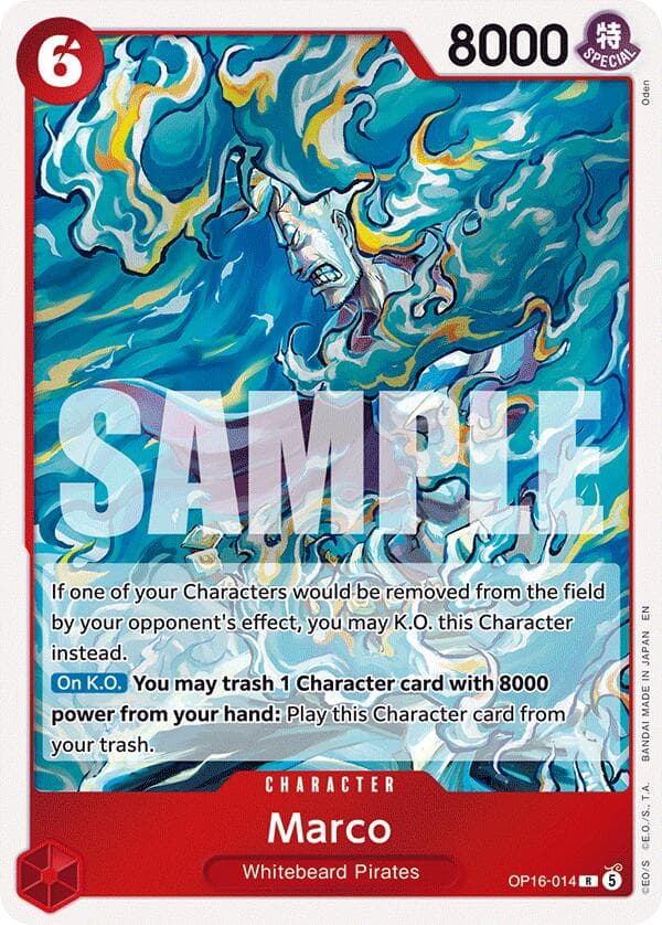 Marco — The Time of Battle card