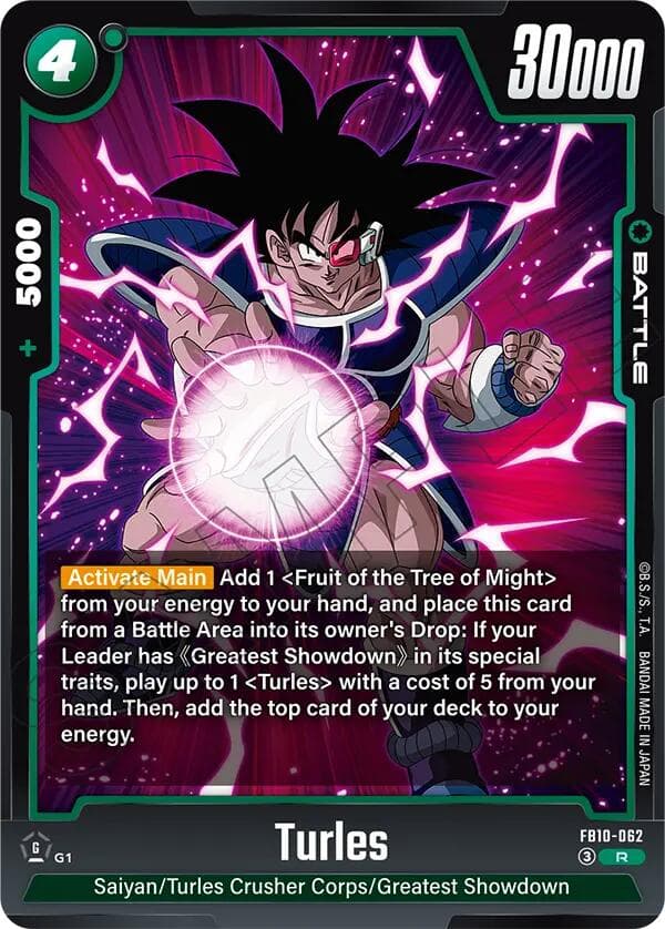 Turles - FB10-062 — Cross Force card