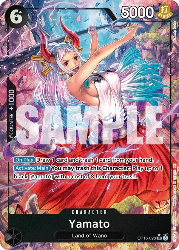 Yamato (098) (Alternate Art) — The Time of Battle card
