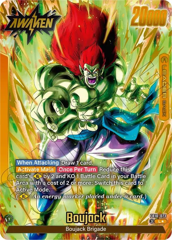 Boujack - FB10-073 (Alternate Art) — Cross Force card