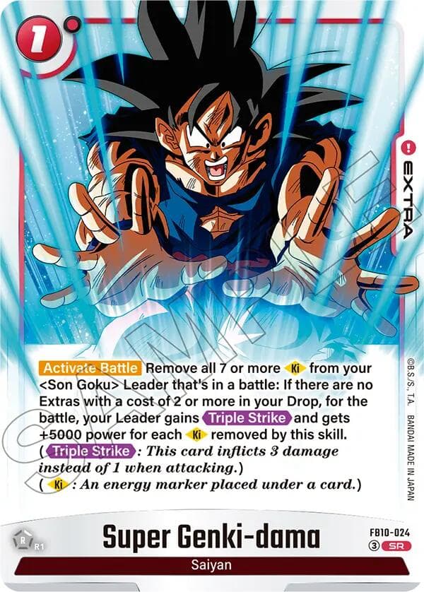 Super Genki-dama — Cross Force card