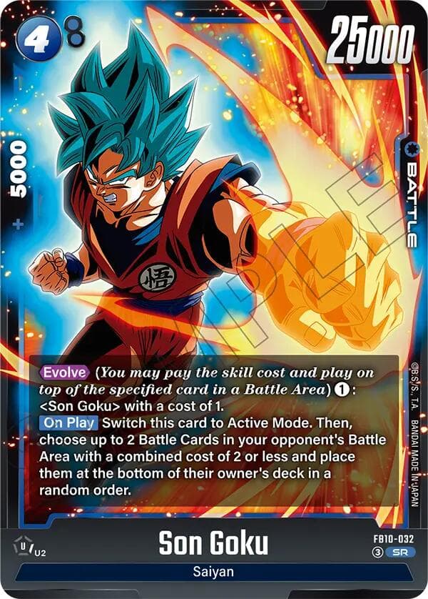 Son Goku - FB10-032 — Cross Force card