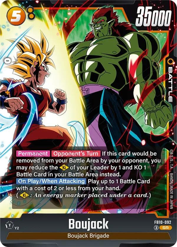 Boujack - FB10-092 — Cross Force card