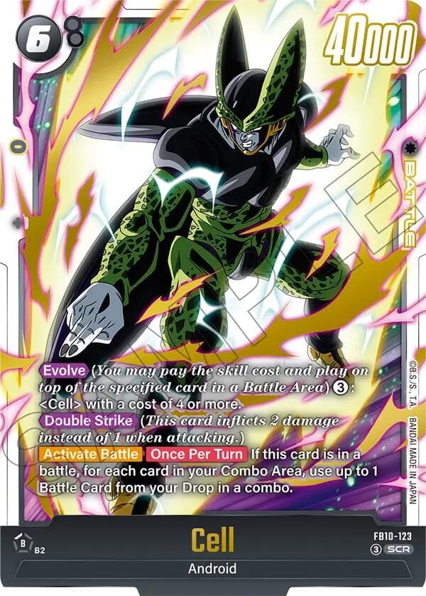 Cell - FB10-123 — Cross Force card