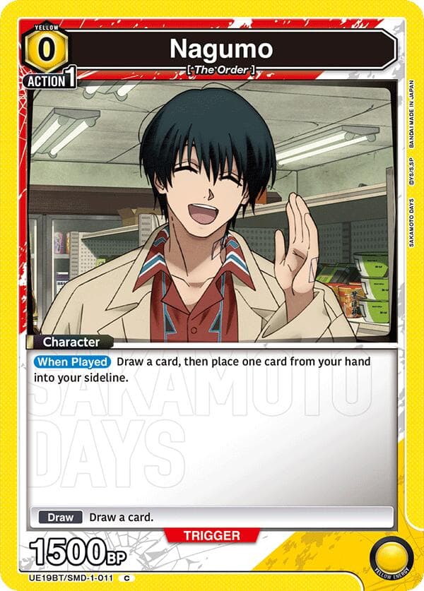 Nagumo (011) — UE19BT: SAKAMOTO DAYS card