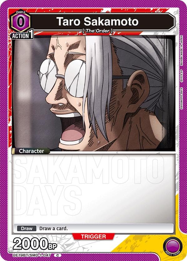 Taro Sakamoto (047) — UE19BT: SAKAMOTO DAYS card