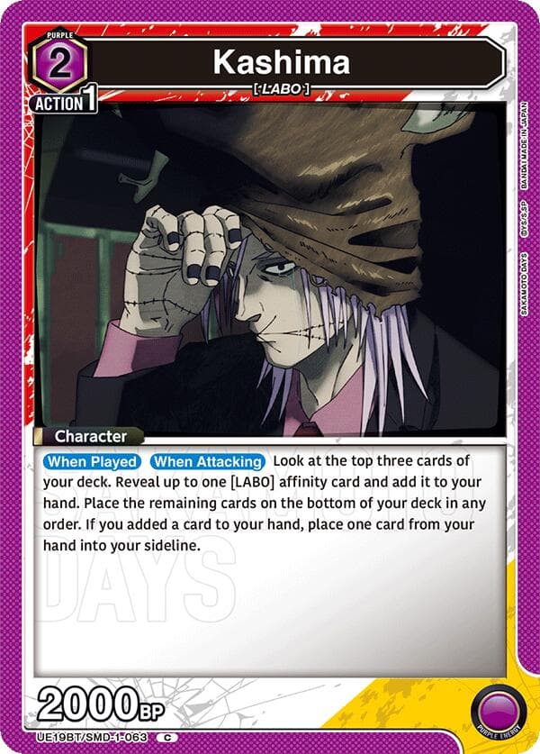Kashima — UE19BT: SAKAMOTO DAYS card