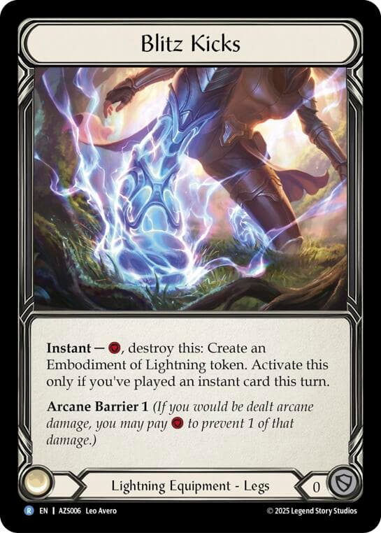 Blitz Kicks — Armory Deck: Zyggy card