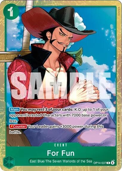 For Fun (Premium Card Collection -Best Selection Vol. 6-) — One Piece Promotion Cards card