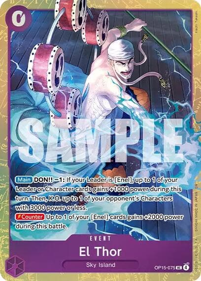 El Thor (Premium Card Collection -Best Selection Vol. 6-) — One Piece Promotion Cards card