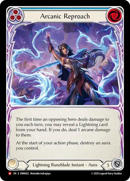 Arcanic Reproach — Omens of the Third Age card