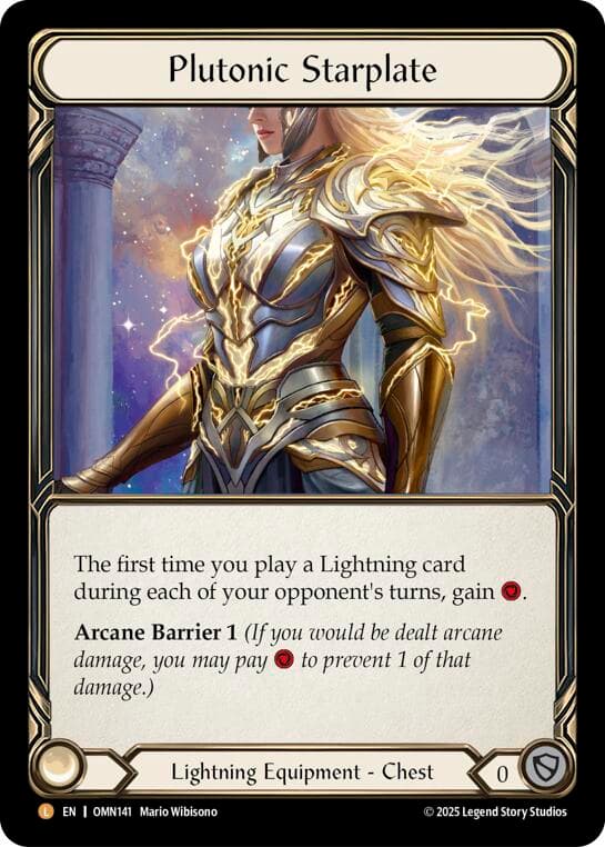 Plutonic Starplate — Omens of the Third Age card
