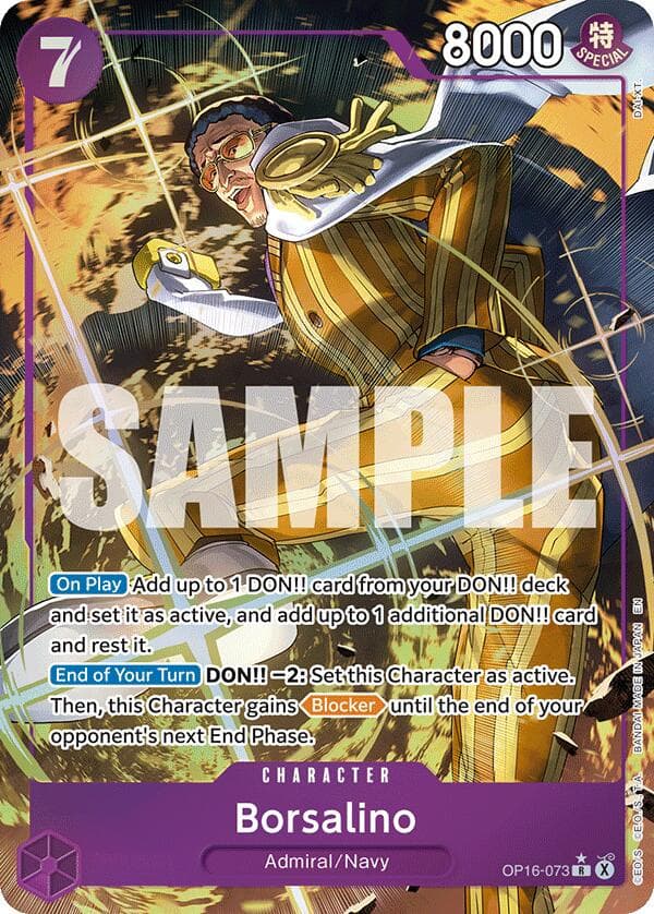 Borsalino (Alternate Art) — The Time of Battle card