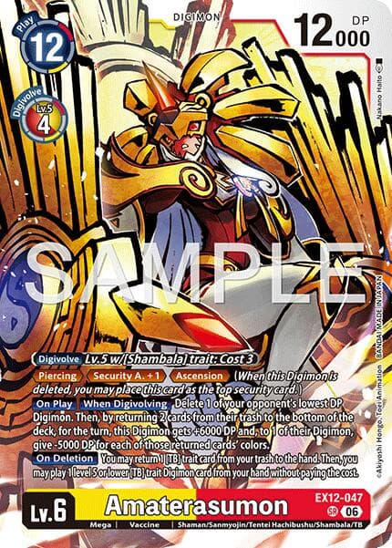 Amaterasumon — Digital World Shambala card