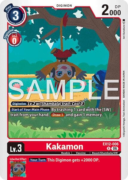 Kakamon — Digital World Shambala card
