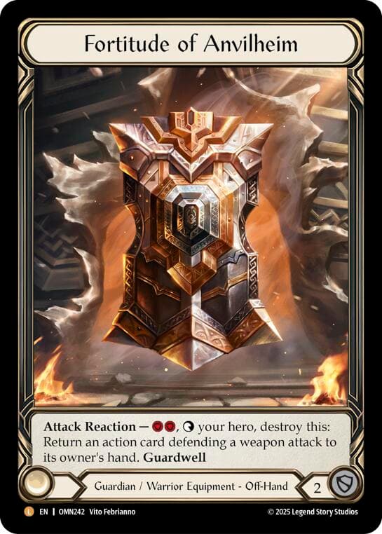 Fortitude Of Anvilheim — Omens of the Third Age card