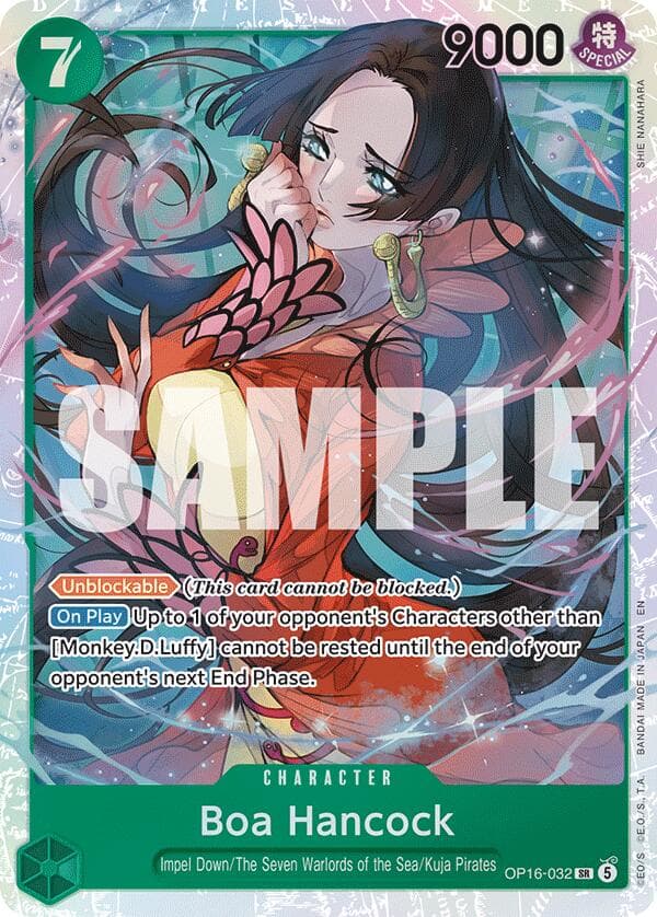 Boa Hancock — The Time of Battle card