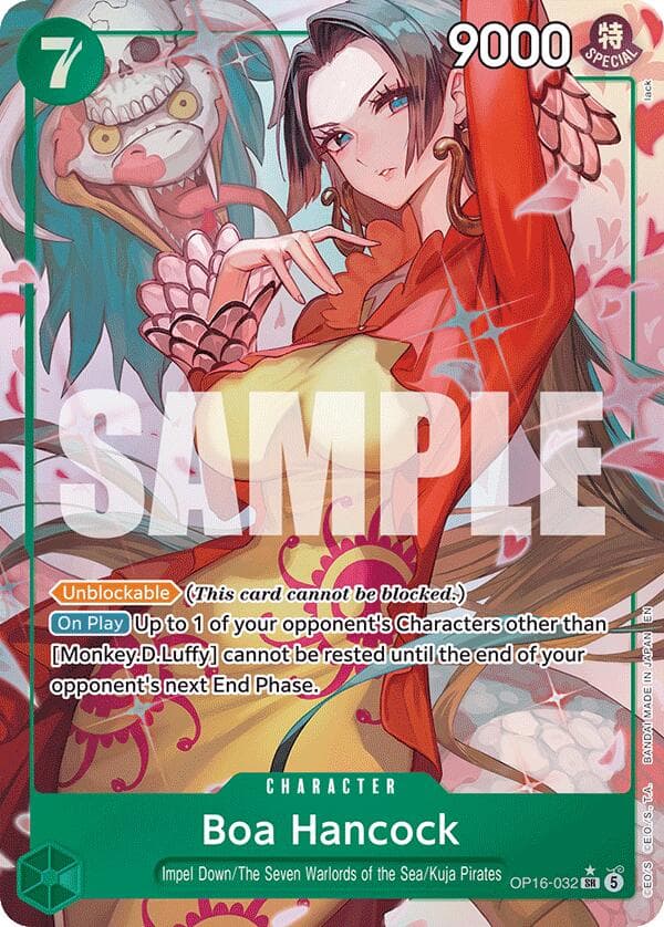 Boa Hancock (Alternate Art) — The Time of Battle card
