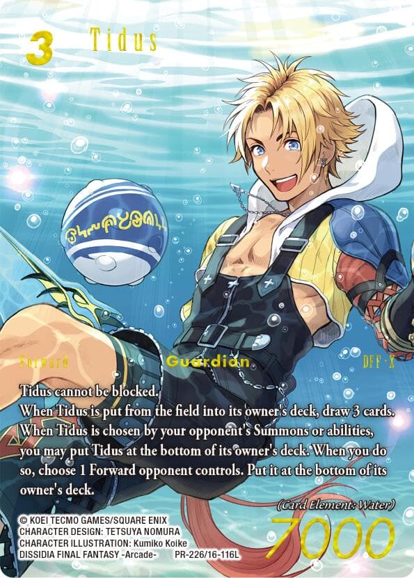 Tidus (Road to Worlds 2026) — FF: Promo Cards card
