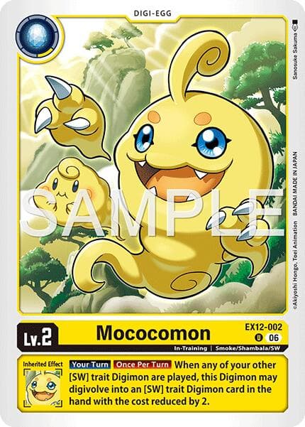 Mococomon — Digital World Shambala card