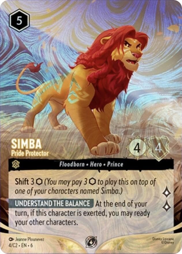 Simba - Pride Protector (Foil) — Disney Lorcana Promo Cards card